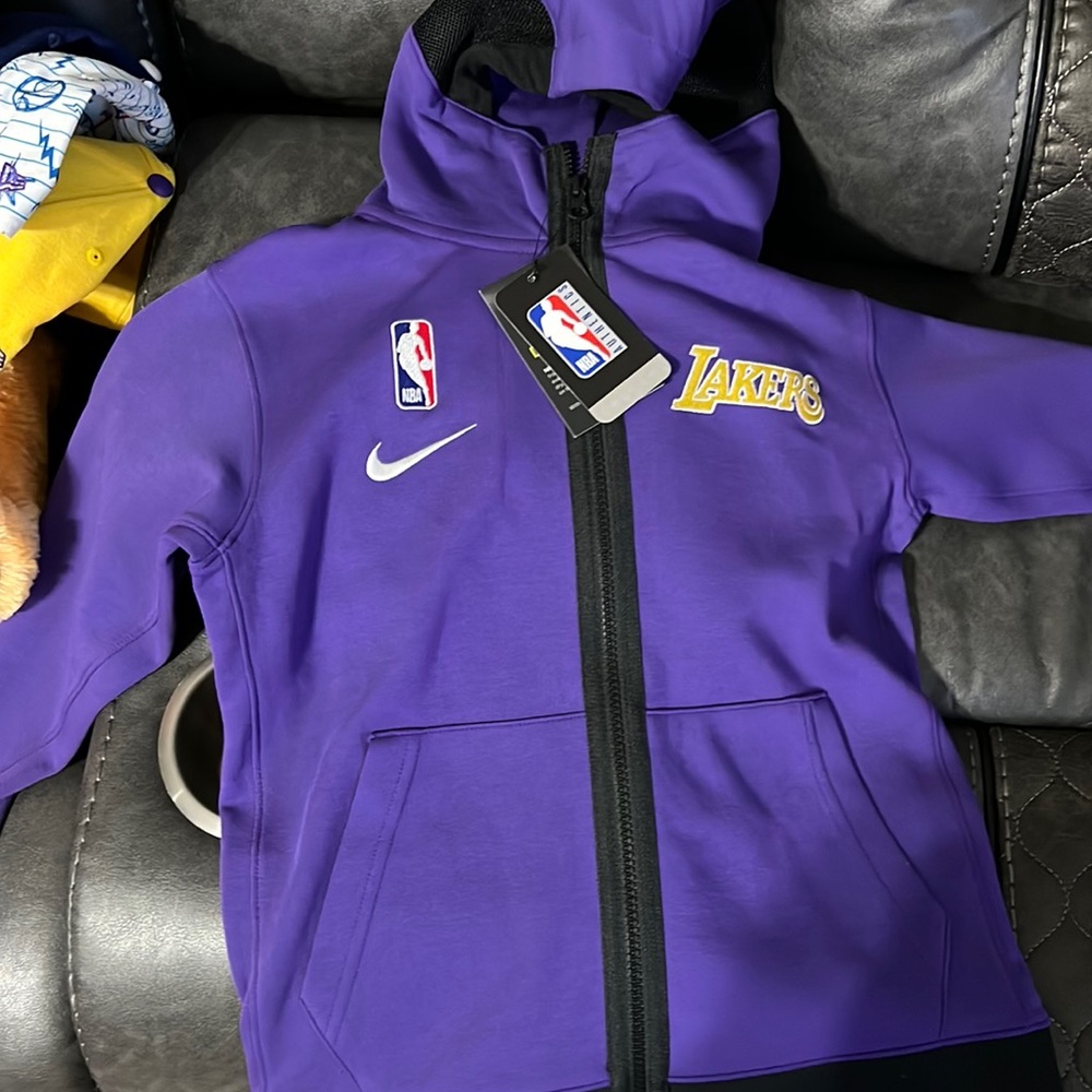 Lakers jacket for kids s(8)